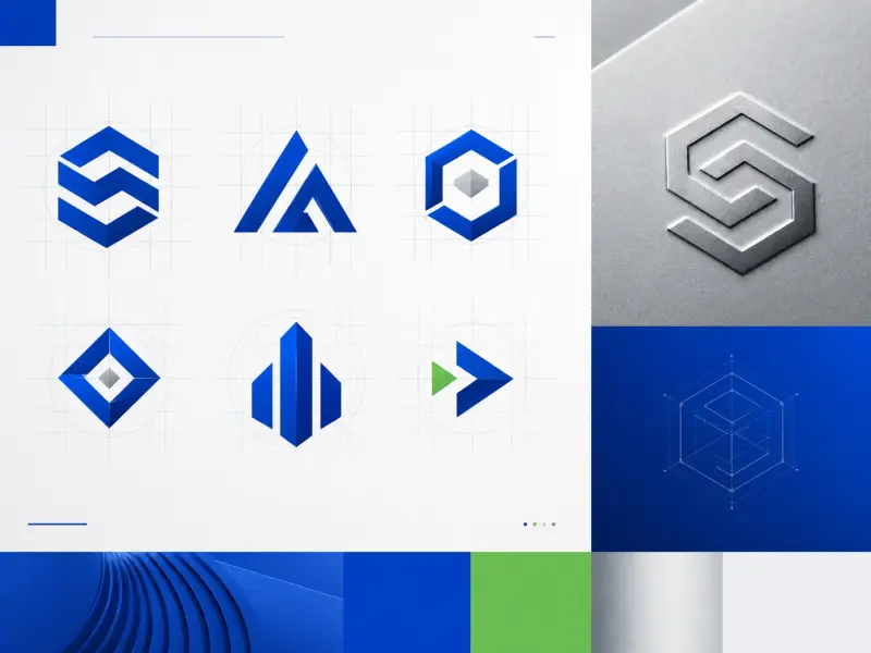 Geometric Icon Logo Pack